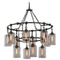 Troy Lighting Troy Lighting Gotham Aged Pewter Chandelier F4425-APW