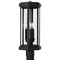 Progress Lighting Progress Lighting Ridge 1-Light Textured Black Outdoor Post Lantern P540104-031