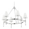 Mitzi by Hudson Valley Mitzi Janelle Polished Nickel 6-Light Chandelier H630806-PN