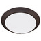 Quorum Lighting Quorum Lighting Oiled Bronze LED Close To Ceiling Light 906-10-86