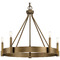 Progress Lighting Progress Lighting Bowman 4-Light Brushed Bronze Chandelier P400318-196