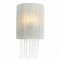 Metropolitan Lighting Crystal Reign Crystal Wall Sconce in Polished Nickel by Metropolitan N1510-613