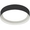 AFX Lighting Afx Lighting Reveal Black & White LED Flushmount Light RVF121400L30D2BKWH