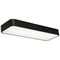 AFX Lighting Afx Lighting Bailey Black LED Flushmount Light BAYL2408LAJUDBK