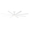 Modern Forms by WAC Lighting Modern Forms Hydra Matte White LED Ceiling Fan with Light FR-W1805-96L-27-MW