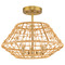 Progress Lighting Progress Lighting Parkhurst 2-Light Vintage Brass Flush Mount P350246-163
