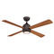 Fanimation Fans Fanimation Fans Kwad 52 Dark Bronze LED Ceiling Fan with Light FP7652DZ