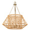Progress Lighting Progress Lighting Parkhurst 4-Light Vintage Brass Chandelier P400323-163