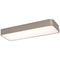 AFX Lighting Afx Lighting Bailey Satin Nickel LED Flushmount Light BAYL2408LAJUDSN-MS