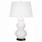 Robert Abbey Lighting Robert Abbey Lighting Triple Gourd Lily / Deep Patina Bronze Table Lamp with Empire Shade 331X