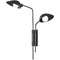 Troy Lighting Troy Lighting Leo Soft Black Plug and Cord Wall Lamp B7812-SBK