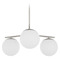 Quorum Lighting Quorum Lighting Jasper Satin Nickel Chandelier 639-3-65