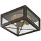 Troy Lighting Troy Lighting Randolph Vintage Bronze Close To Ceiling Light C6440-VBZ