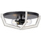 Progress Lighting Progress Lighting Parkhurst 2-Light Matte Black Flush Mount P350224-31M