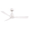 Fanimation Fans Fanimation Fans Kute 44 Matte White Ceiling Fan Without Light FPD8547MW