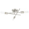 Progress Lighting Progress Lighting Parkhurst 3-Light Brushed Nickel Semi-Flush Mount P350225-009