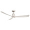 Fanimation Fans Fanimation Fans Kute 52 Brushed Nickel Ceiling Fan Without Light FPD8534BN