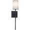 AFX Lighting Afx Lighting Rose Black Sconce ROSS0420CBBK