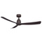 Fanimation Fans Fanimation Fans Kute 52 Dark Bronze Ceiling Fan Without Light FPD8534DZ