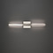 Modern Forms by WAC Lighting Modern Forms Ribeye Brushed Nickel LED Vertical Bathroom Light WS-50528-BN