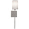 AFX Lighting Afx Lighting Rose Satin Nickel Sconce ROSS0420CBSN