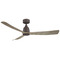 Fanimation Fans Fanimation Fans Kute 52 Matte Greige Ceiling Fan Without Light FPD8534GR