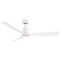 Fanimation Fans Fanimation Fans Kute 52 Matte White Ceiling Fan Without Light FPD8534MW