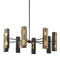 Troy Lighting Troy Lighting Mikka 16-Light Modern Brass Chandelier F5642-PBR/SBK