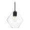 Maxim Lighting Maxim Lighting Geode Black Mini-Pendant Light with Bowl / Dome Shade 21336CLBK