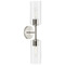 Progress Lighting Progress Lighting Atwell 1-Light Brushed Nickel Outdoor Wall Light P710115-009