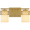 Quoizel Lighting Quoizel Lighting Tenley Aged Brass Bathroom Light TEN8615AB