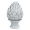 Currey and Company Lighting Currey and Company Ivory Artichoke White Sculpture 1200-0833