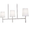 AFX Lighting Afx Lighting Rose Satin Nickel Island Light with Empire Shade ROSP3605CBSN