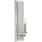 Progress Lighting Progress Lighting 1-Light Brushed Nickel Outdoor Wall Lantern P710109-009
