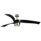 Progress Lighting Progress Lighting Insigna Brushed Nickel & Matte Black LED Ceiling Fan with Light P250107-009-30