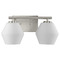 Progress Lighting Progress Lighting Safford 2-Light Brushed Nickel Vanity Light P300431-009