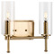 Progress Lighting Progress Lighting Elara Vintage Brass Bathroom Light P300357-163