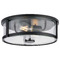 Progress Lighting Progress Lighting Cowan 1-Light Matte Black Flush Mount P350253-31M