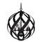 Quoizel Lighting Quoizel Lighting Blacksmith Earth Black Pendant Light with Cylindrical Shade BMS2820EK