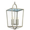 Progress Lighting Progress Lighting Point Dume-Shearwater Antique Nickel Pendant Light with Square Shade P500196-081