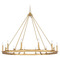 Z-Lite Z-Lite Barclay Rubbed Brass Chandelier 482R-12RB