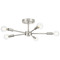 Progress Lighting Progress Lighting Delayne Brushed Nickel Semi-Flushmount Light P350219-009