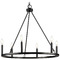 Progress Lighting Progress Lighting Cowan 3-Light Matte Black Chandelier P400313-31M