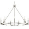 Progress Lighting Progress Lighting Cowan 5-Light Brushed Nickel Chandelier P400314-009