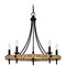 Quoizel Lighting Quoizel Lighting Catania Matte Black Chandelier CNI5026MBK