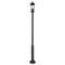 Z-Lite Z-Lite Tiberius Black Post Light 5017PHBR-5010P-BK