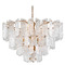 Corbett Lighting Corbett Lighting Piemonte Gold Leaf Chandelier 244-412-GL