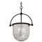 Troy Lighting Troy Lighting Mercury Old Iron Pendant Light with Bowl / Dome Shade F2564-OI