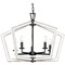 Progress Lighting Progress Lighting Parkhurst 5-Light Matte Black Chandelier P400301-31M