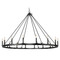 Z-Lite Z-Lite Barclay Matte Black Chandelier 482R-16MB